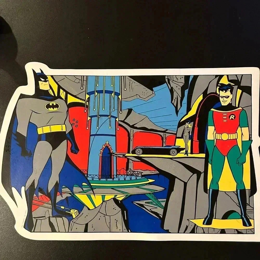 EUC Vintage 1992 DC Comic placemat. Perfect for a collector! Batman and Robin